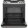 GE JCGSS66SELSS / JCGSS66SEL5SS Gas Range, 30 inch Exterior Width, 4 Burners, 5.4 cu. ft. Capacity, Storage Drawer, 1 Ovens, Stainless Steel colour. Rf
