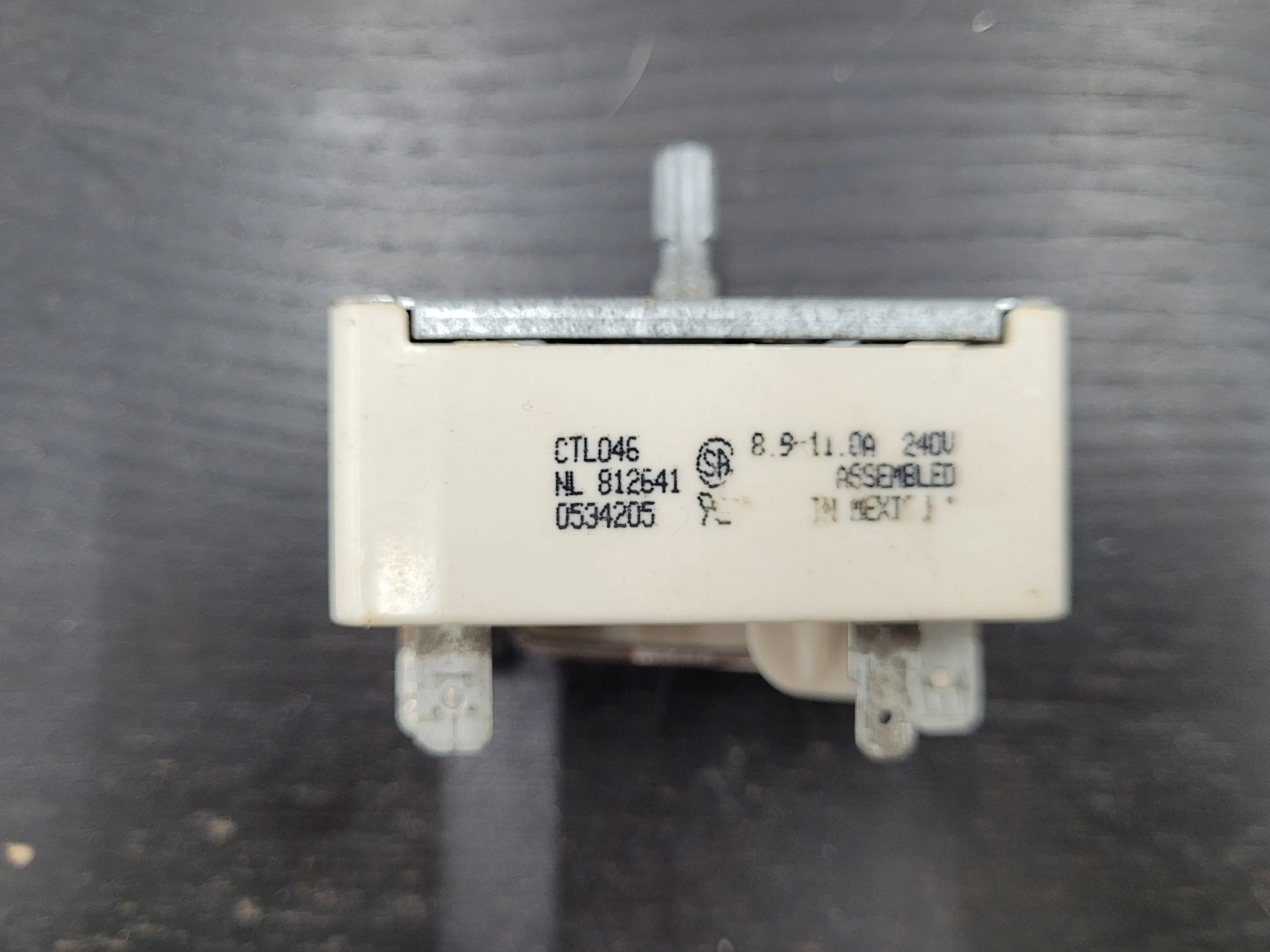 GE Stove Surface Element Control Switch WB23K5027 CTL046