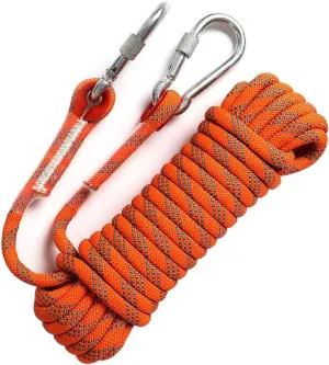 Ginee static climbing rope 35ft-250ft, 10mm/16mm diameter
