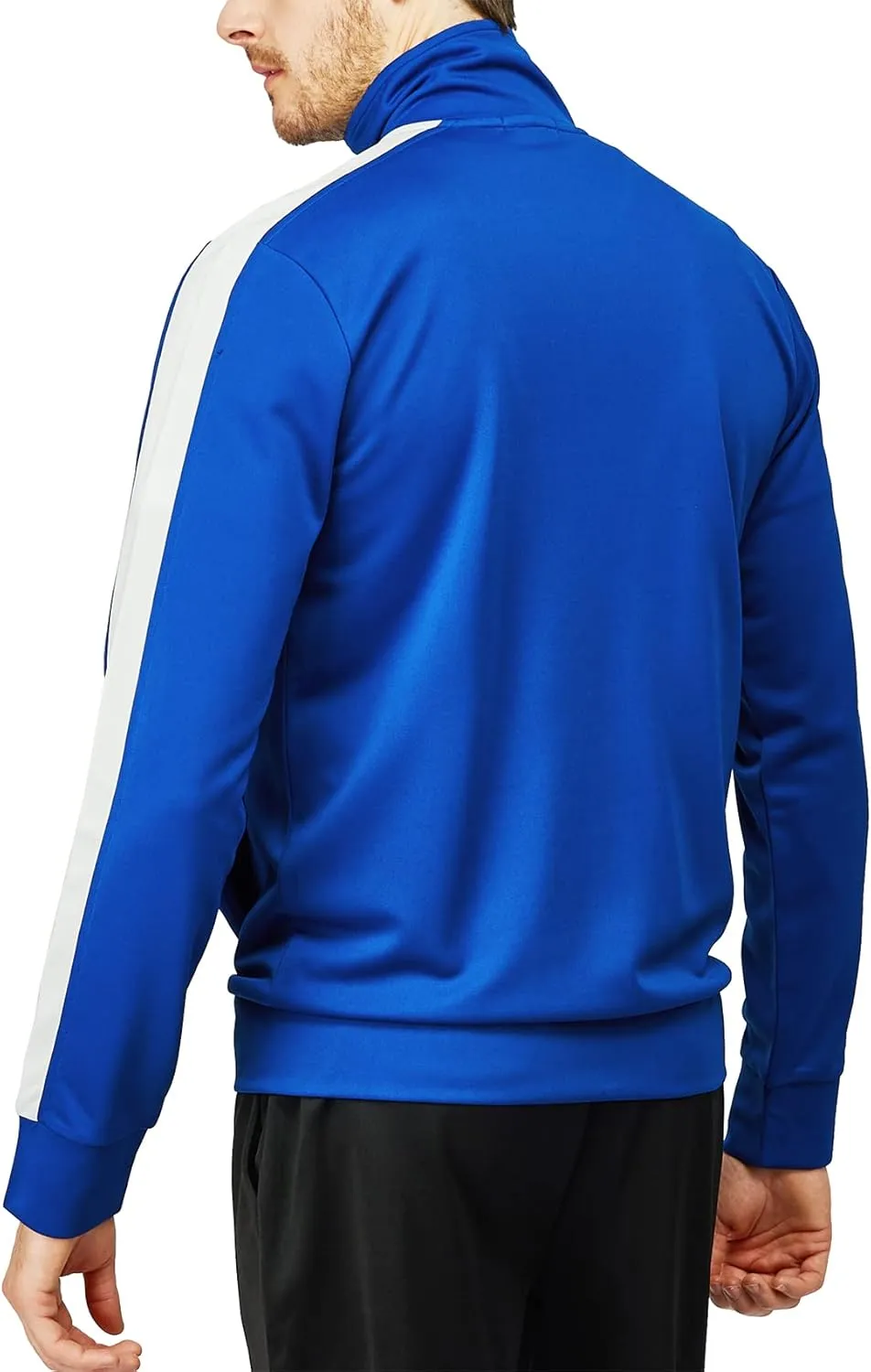 H2H Mens Active Slim Fit Track Lightweight Jacket Zip-up Long Sleeve