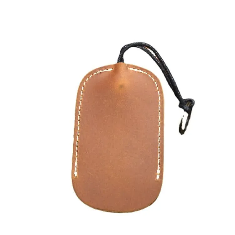 Handmade Leather Key Bag – Durable Hanging Rope Keychain