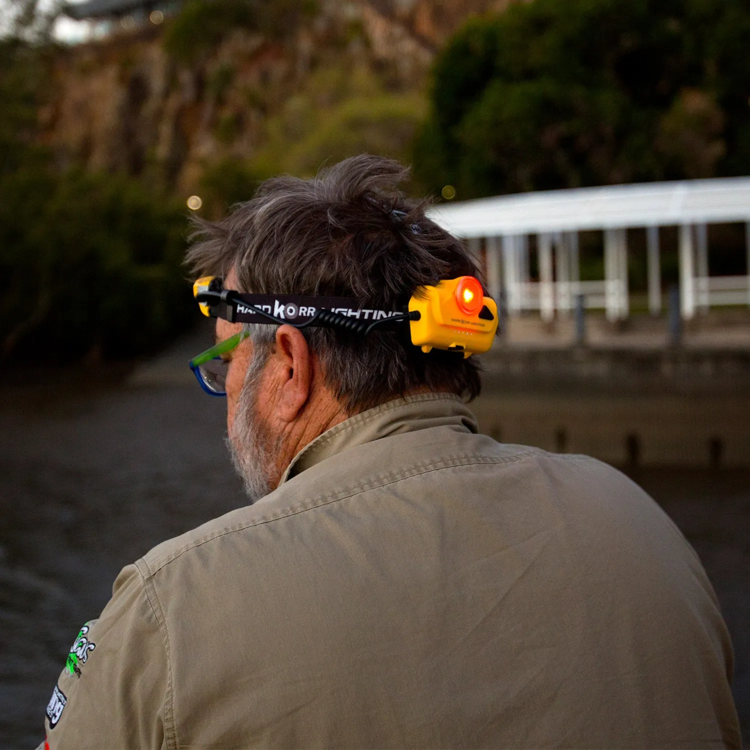 HARDKORR 600 Lumen Heavy Duty Rechargeable Head Torch