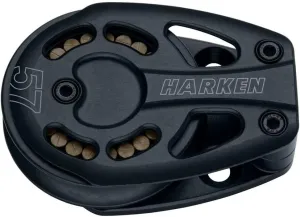 HARKEN Premium Sailing 57mm HL Black Magic Air Foot Boat Block, 57mm, Part 3220