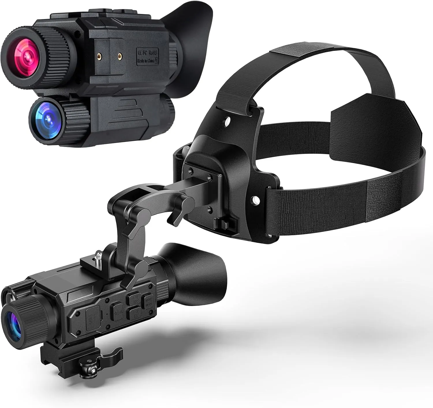 Head-Mounted Night Vision Monocular Digital Infrared Monocular
