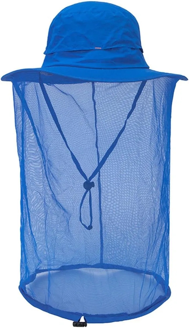 Head Net Hat Nylon Mesh Mosquito Net Sun Hat Face Cover Outdoor Fishing Hiking Camping Gardening