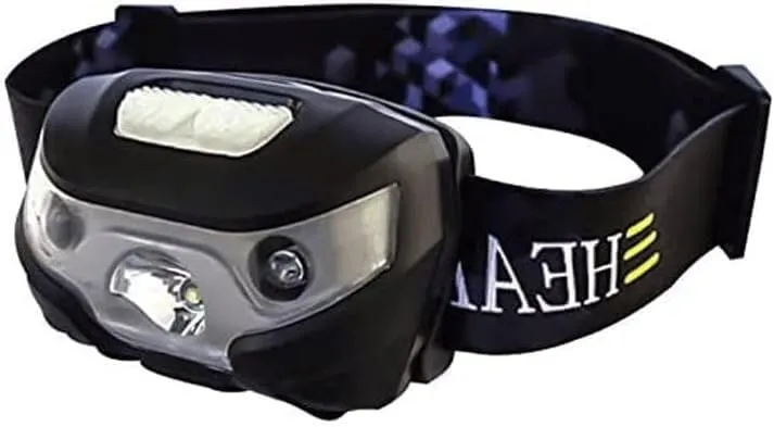 Head Torch,Intelligent Induction Headlight USB Charging Glare LED Waterproof Fishing Camp Light Infrared Induction Battery LED headligh