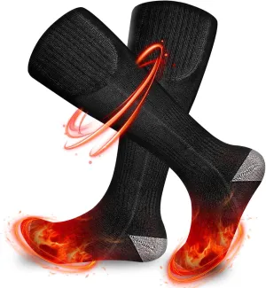 Heated Socks for Winter Outdoor for Men Woman Skiing/Hunting/Camping, No Batteries