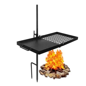 Heavy Duty 24" Folding Campfire Grill