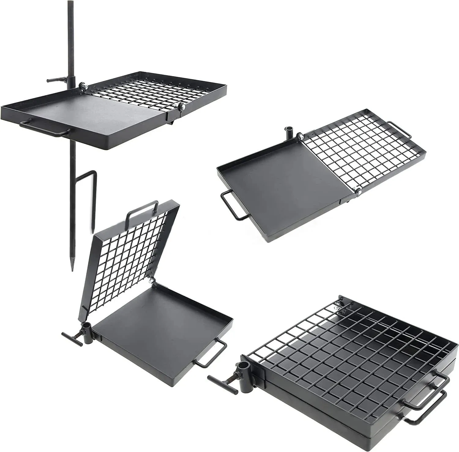Heavy Duty 24" Folding Campfire Grill