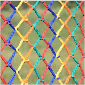 Heavy-Duty Climbing Net for – Outdoor Playground Cargo Net,Safety Rope Ladder for Treehouse Jungle Gym & Adventure,200x500cm