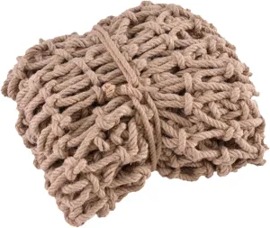 Heavy Duty Climbing Rope Net 1.5m x 2m, 16mm Thick Playground Safety Net for Tree Houses, Outdoor Cargo Net, Child Climbing Ladder & Hammock for