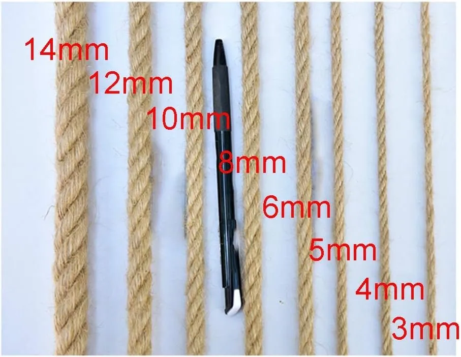 Heavy Duty Hemp Rope Climbing Net for Indoor and Outdoor Decorative Garden Use