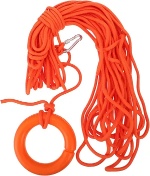HEMOTON 1 Set Floating Lifeline Safety Rope for Watersports High Visibility Rope for Canoeing Kayaking Swimming Diving Durable and Wear Resistant Rescue Tool