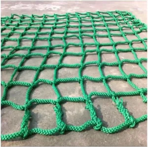 Hemp Rope Climbing Net-10cm/10mm,Safety Net for Kids Heavy Duty Child Protection Netting,for Balcony Stairs Fence Garden Playground Natural Durable,2MX6M(6.6X19.7FT)