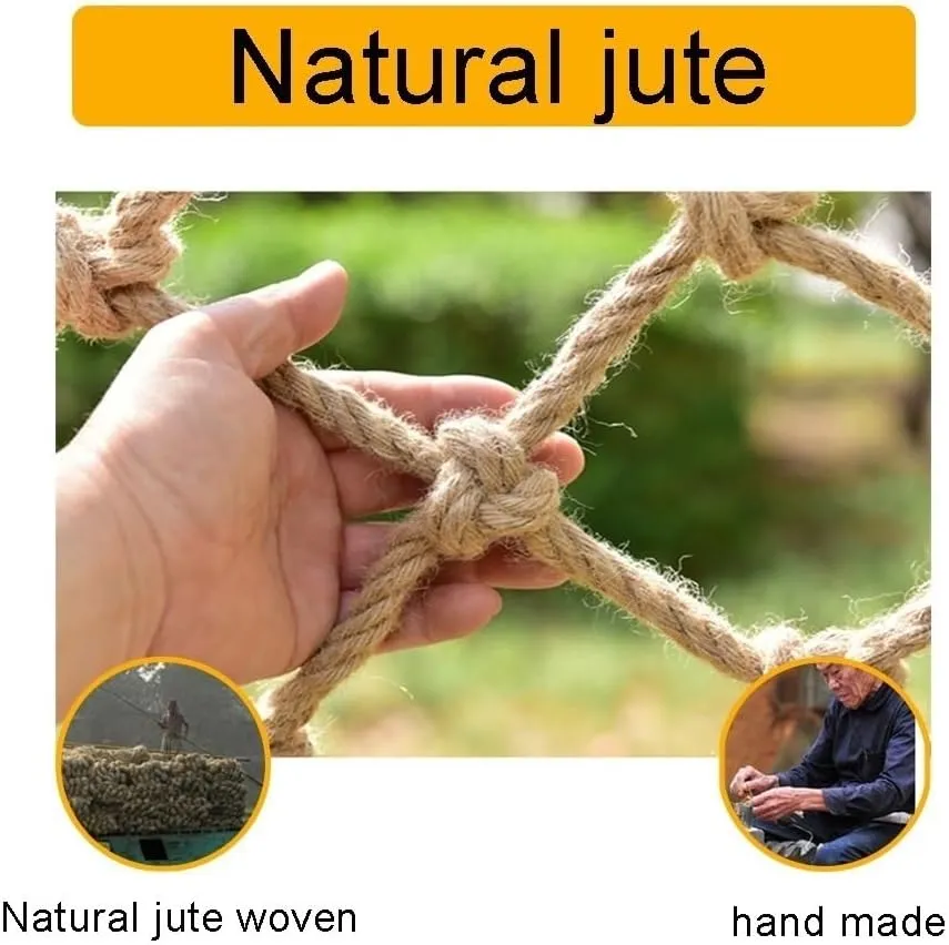 Hemp rope protection net heavy duty climbing net Bird Rope Nets Playground Nets Climbing Nets Safety Nets Tree House Climbing Nets Heavy Cargo Nets Hemp Rope Nets Grids Balcony protection hemp rope ne