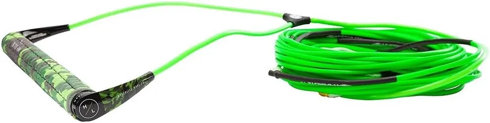 Hyperlite SG Wakeboard Handle W/Xline Mainline Green 70Ft