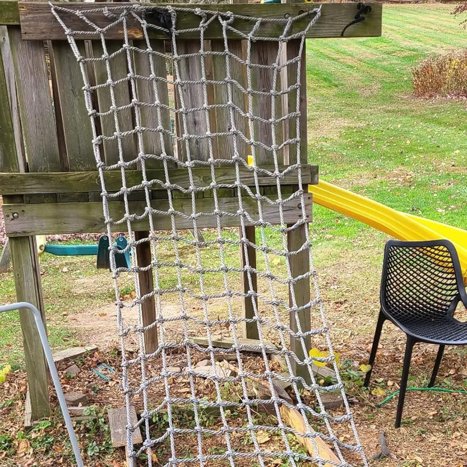 Indoor & Outdoor Safety Net Rope Climbing Net for Treehouse, Garden, Playground, Size 1x5m (3.3x16.4ft)