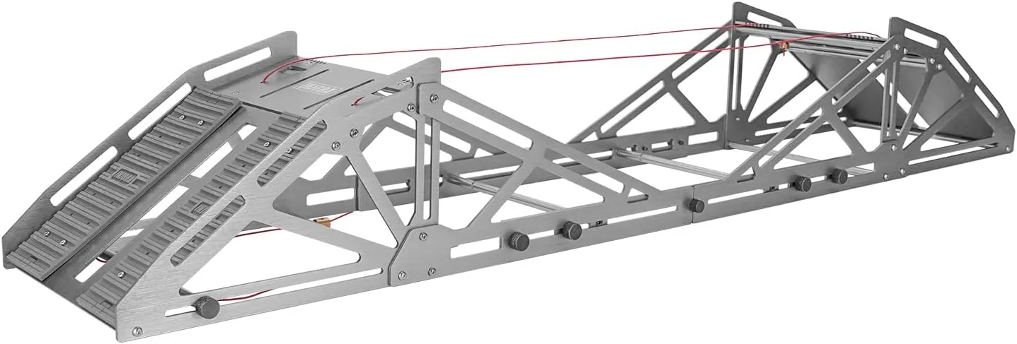 INJORA Rope Bridge Obstacle Kit for SCX24 AX24 TRX4M FCX24 1/18 1/24 RC Crawer Car