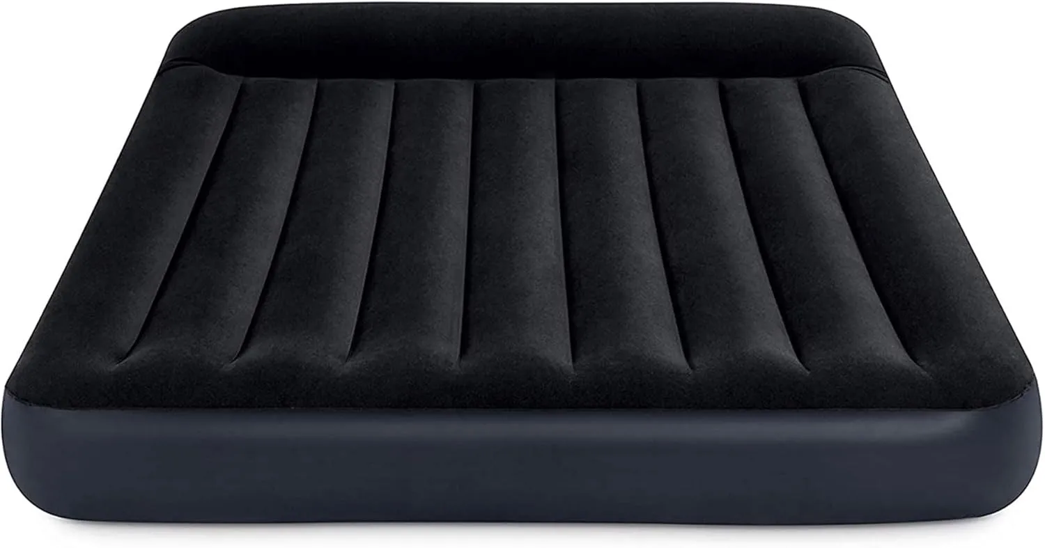 Intex Dura-Beam Standard Pillow Rest Classic Air Mattress Series with Internal Pump