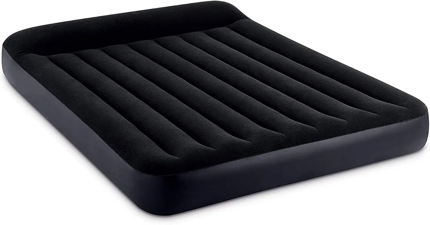 Intex Dura-Beam Standard Pillow Rest Classic Air Mattress Series with Internal Pump