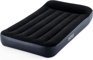 Intex Dura-Beam Standard Pillow Rest Classic Air Mattress Series with Internal Pump