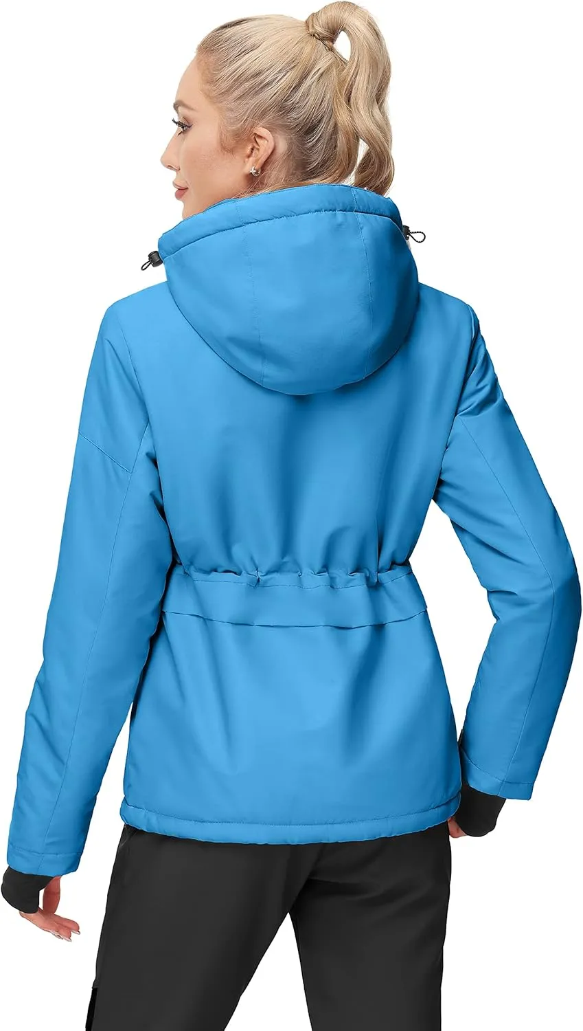 IUGA Waterproof Ski Jacket Women Warm Outdoor Winter Jackets Windproof Snowboard Winter Coats for Mountain Hiking