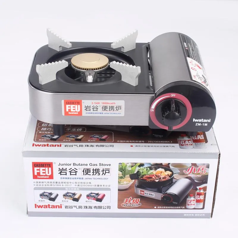 Iwatani ZM-1 Mini 1-Burner Portable Butane Gas Stove