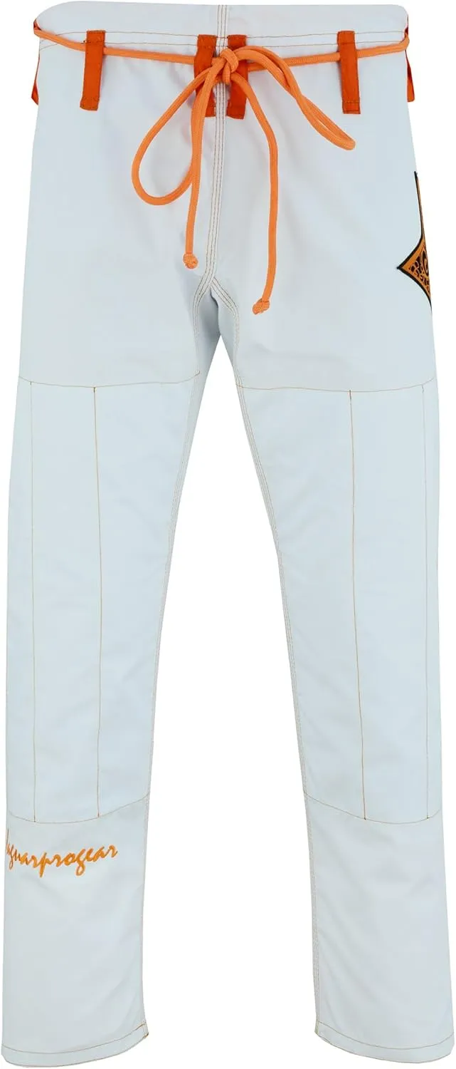 JAGUAR PRO GEAR – Pro Signature Brazilian Jiu Jitsu| Kids Adults Unisex| Kimono Gi Lightweight Uniform with White Belt