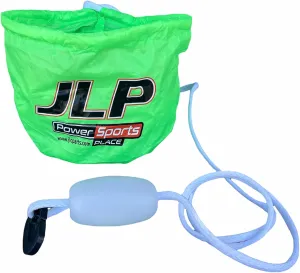 JLP Anchor Bag Intended For All Marine Personal Water Craft PWC Jet Ski Sand Anchor Bag Small Boats with Rope, Float and hook Neon Green