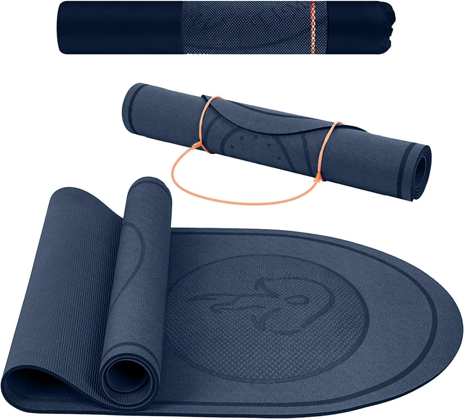 Jump Rope Mat 71"/63"x24" Larger Non-Slip Indoor Outdoor Exercise Fitness Mat, High-Density Workout Shock Absorption for Home Gym Flooring Concrete Jumping Rope