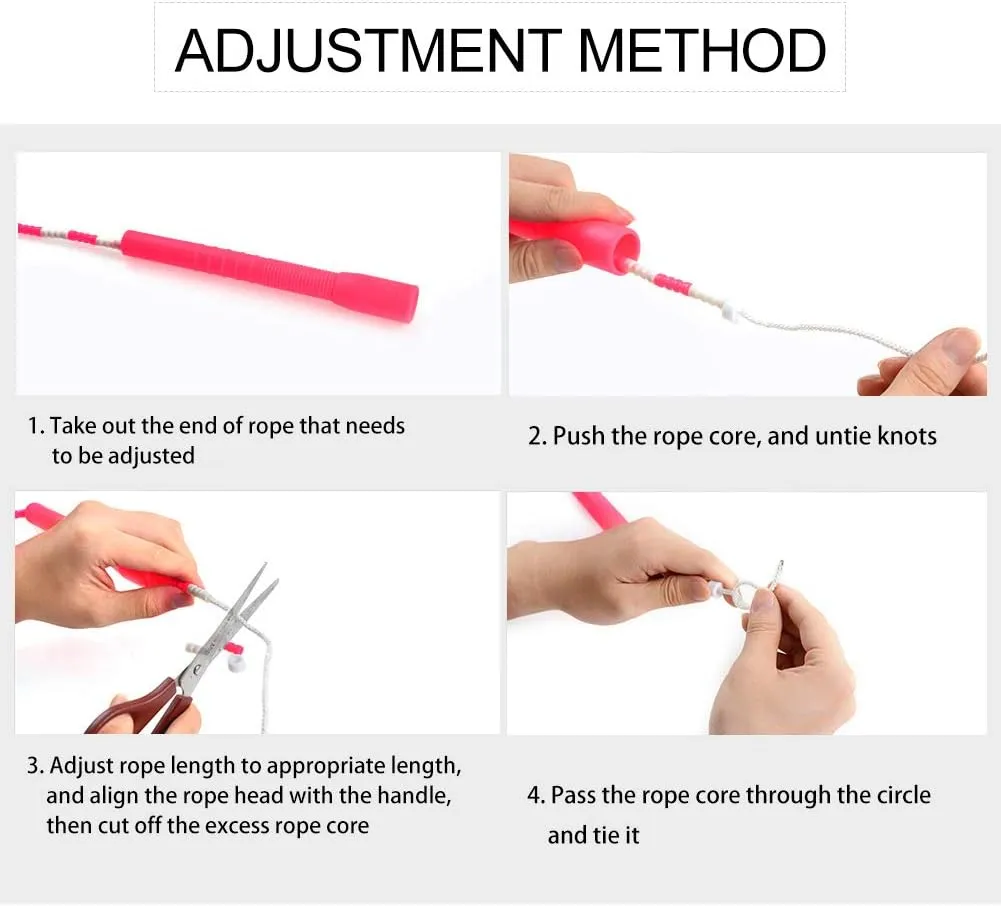 [JUMP Yuedong] Long Jump Rope, Double Dutch Jump Rope, Soft Beaded Segment Jump Rope Adjustable Super Long Rope Fitness Workout Tangle-Free Skipping Rope Great for Different Activities Exercising, Crossfit, Cardio Balance Training