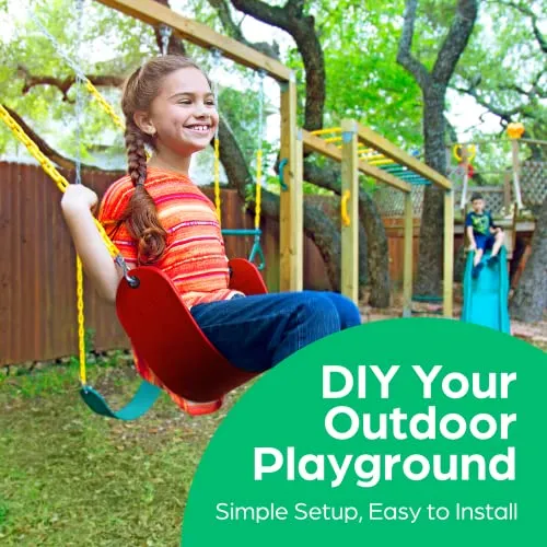 Jungle Gym Kingdom Tree Swing for Kids