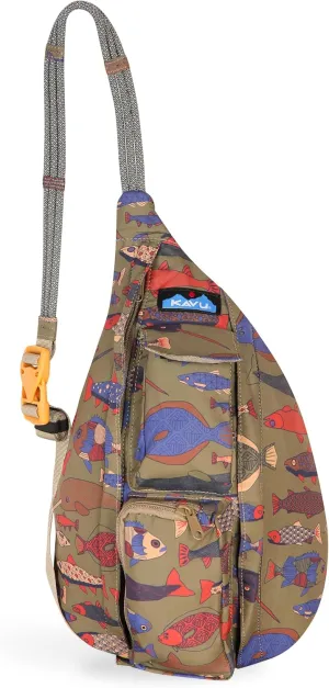 KAVU Mini Slingback, Fish Tessellate, One Size