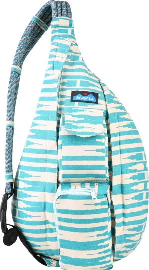 KAVU Original Rope Bag Sling Pack with Adjustable Rope Shoulder Strap