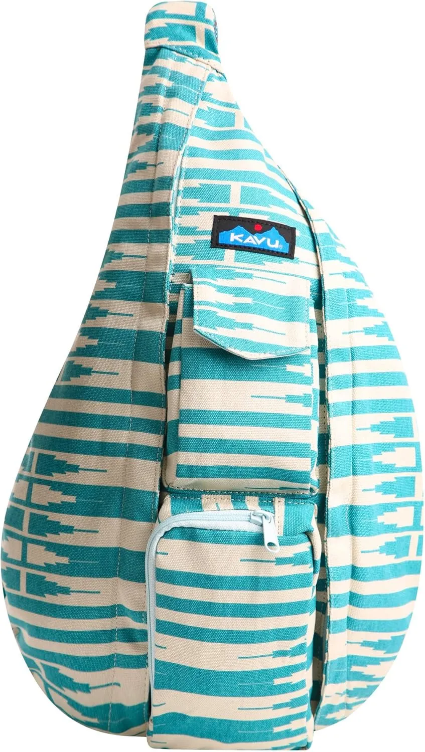 KAVU Original Rope Bag Sling Pack with Adjustable Rope Shoulder Strap