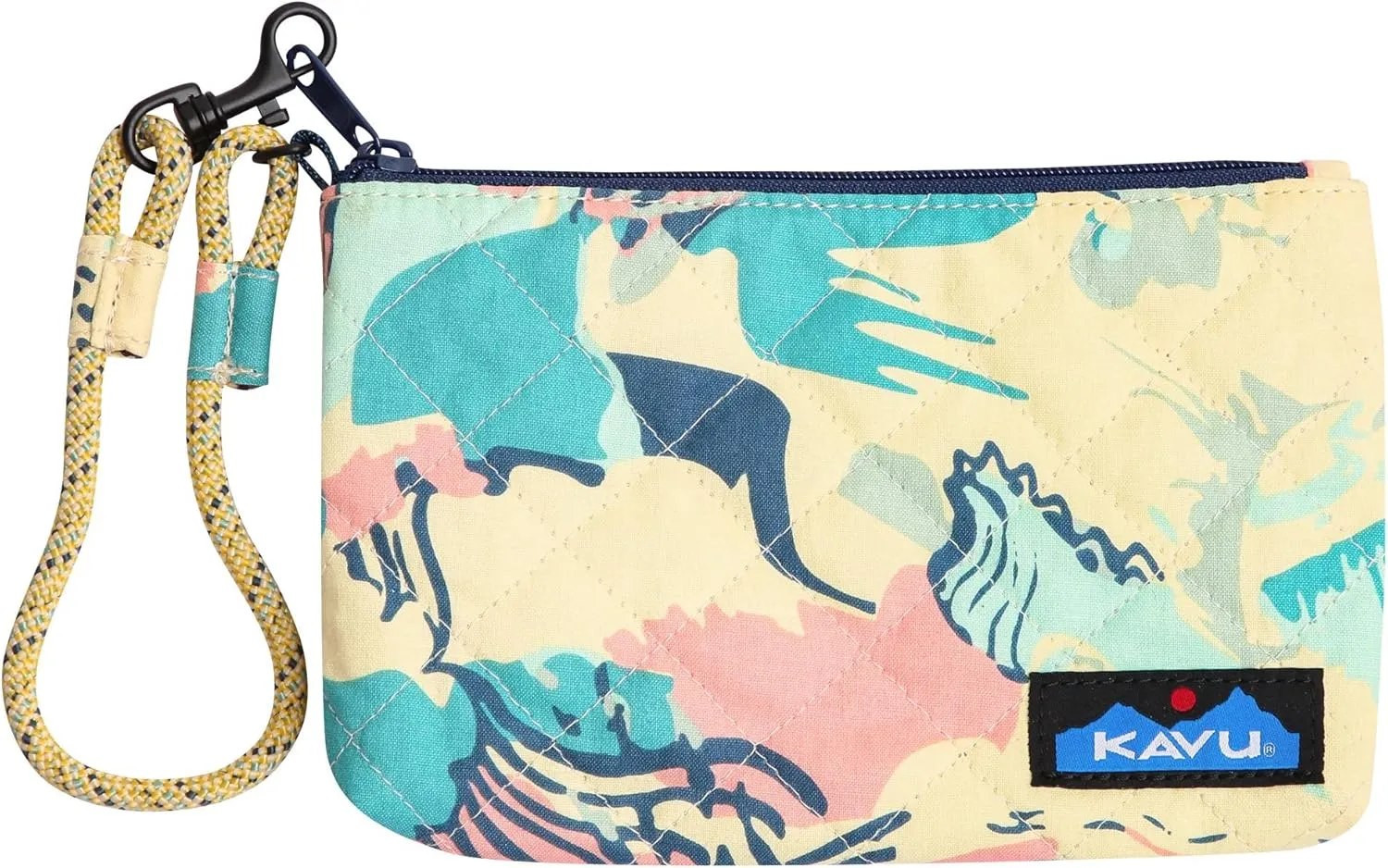 KAVU Willapa Clutch Semi Padded Zip Wallet Pouch - Jazzabel