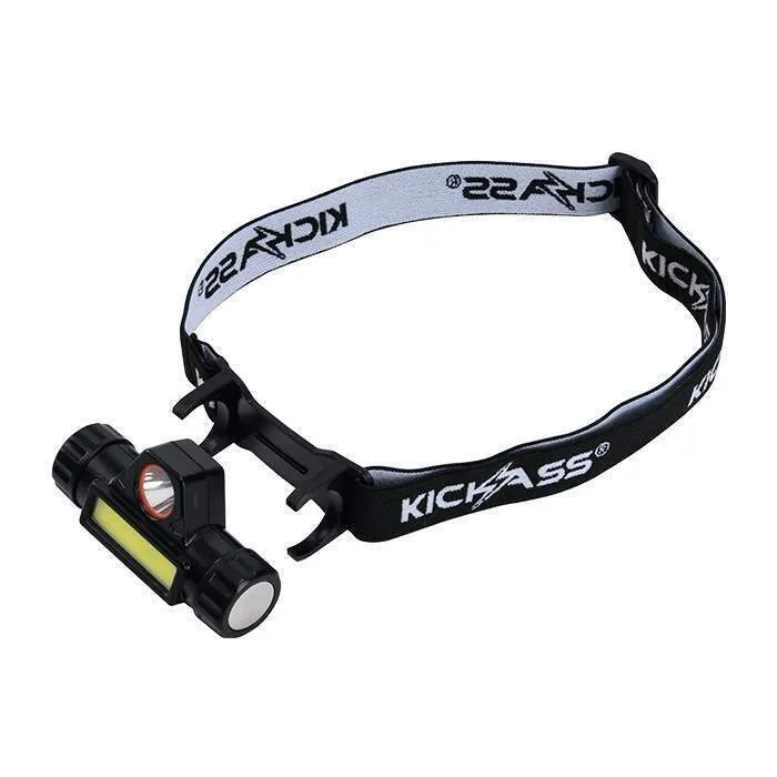 KickAss Rechargeable Head Torch