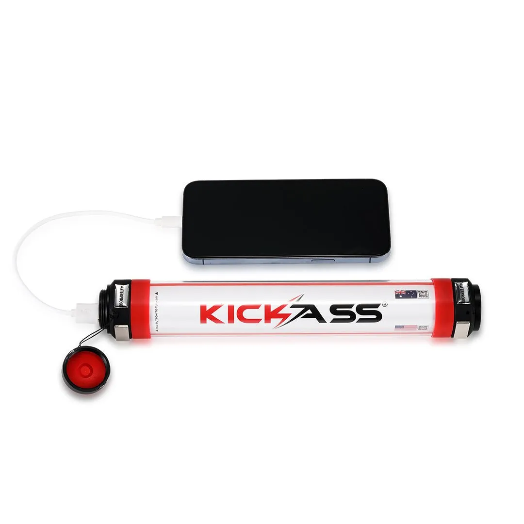 KickAss Rechargeable LED Torch with Power Bank - Large