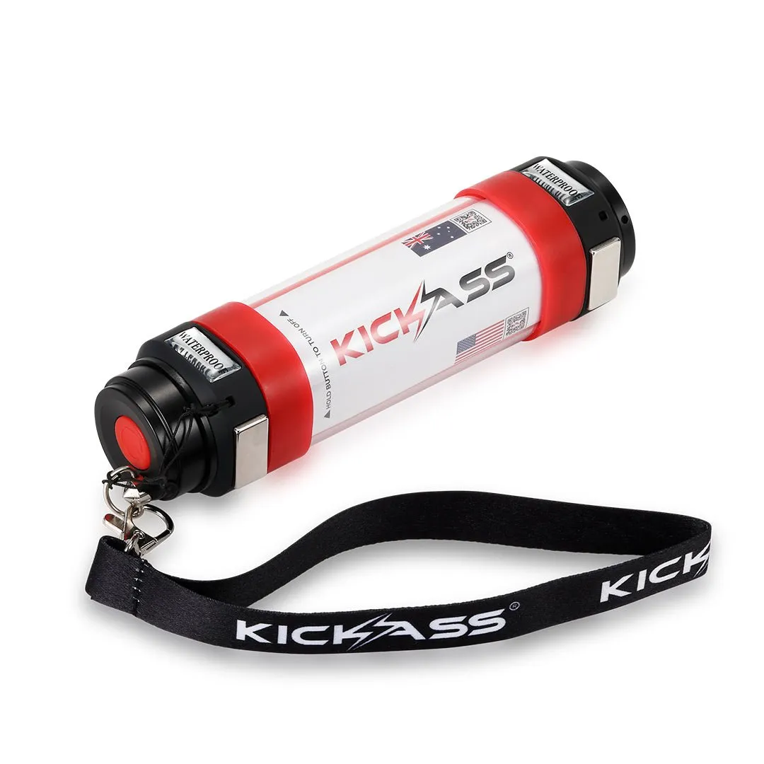 KickAss Rechargeable LED Torch with Power Bank - Small