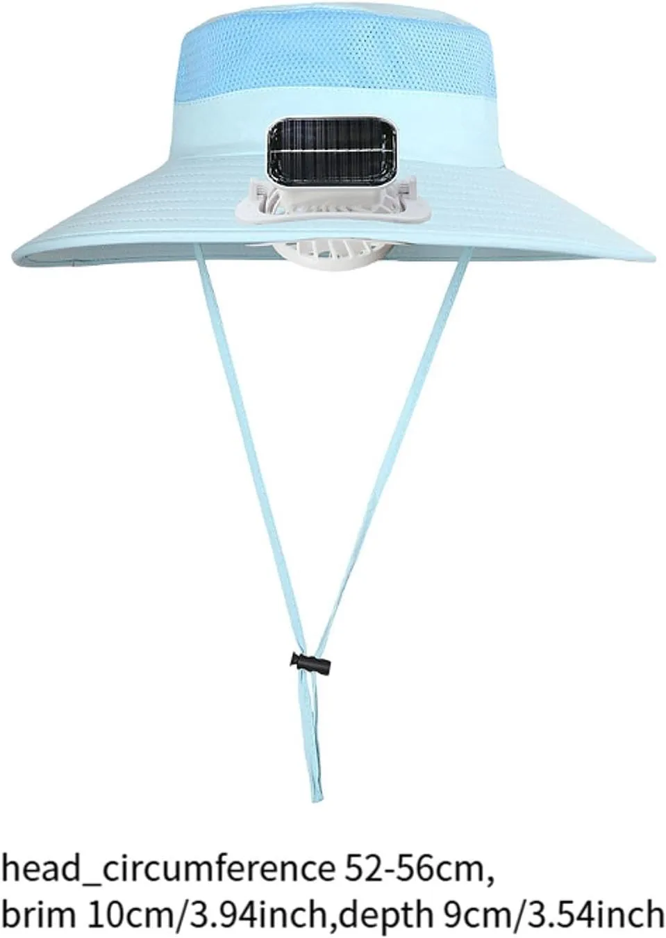 Kids Outdoor Fan Hat, Solar Powered Summer Hat for Running Cycling