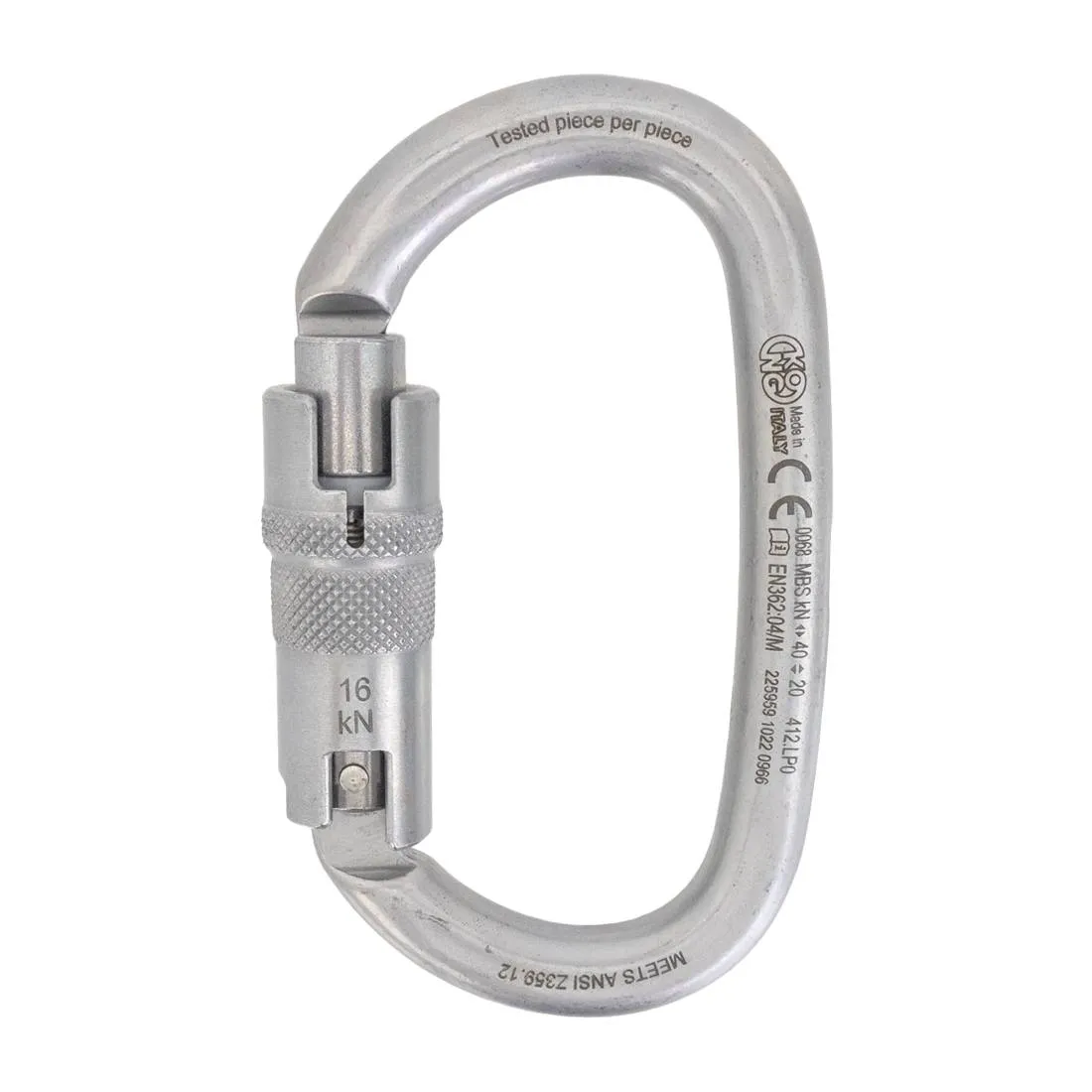 KONG Carbon Carabiner - Ovalone Autoblock ANSI