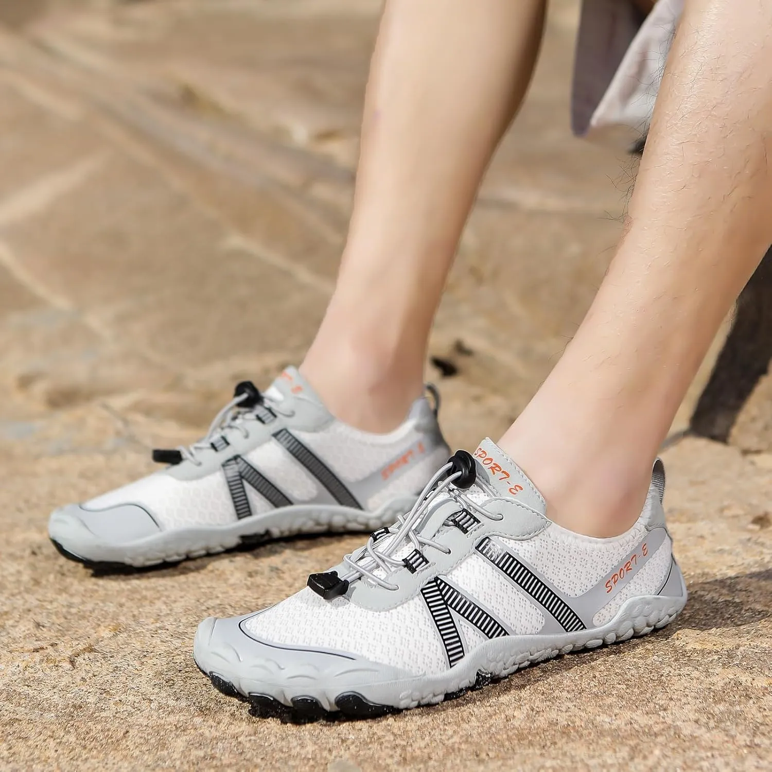KUNWFNIX Water Shoes for Men Women Quick Dry Water Sports Barefoot Shoes Aqua Socks for Swim Beach Pool Surf Yoga for Women Men