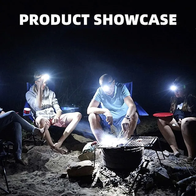 LED Headlamp Waterproof Outdoor Camping Fishing Lantern Torch USB Rechargeable XHP50 18650 LIB Headlight 3 Modes Zoom Head Flashlight