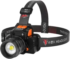 Led Headlight Strong Light Charging Head-Mounted Induction Flashlight Night Fishing Hernia Lighting Miner's Lamp