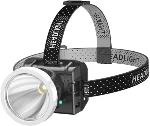 Led Headlight Strong Light Charging Head-Mounted Induction Miner's Lamp Fishing Night Fishing Hernia Outdoor Long-Range Flashlight