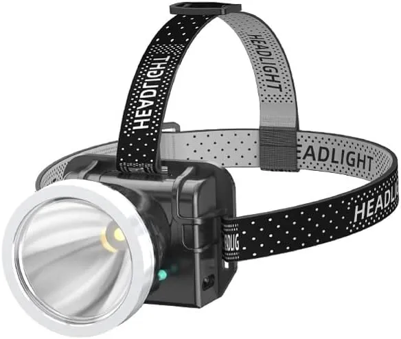 Led Headlight Strong Light Charging Head-Mounted Induction Miner's Lamp Fishing Night Fishing Hernia Outdoor Long-Range Flashlight