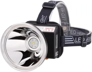 Led Headlight Strong Light Charging Long-Range Head-Mounted Fishing Outdoor Lithium Battery Long Battery Life Miner's Lamp