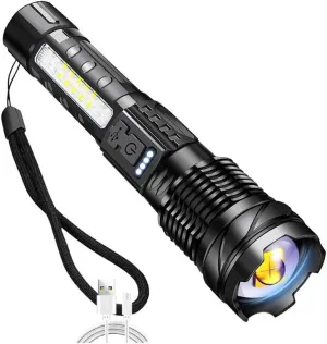 LED Mini Torch Bright IPX4 Waterproof Aluminum-Alloy Small Zoom-Focus Flashlight Camping Walking Hiking Climbing Outdoor Small Led Flashlight Zoom-focus Lanterns Mini Led Torch Light Zoom-focus Led