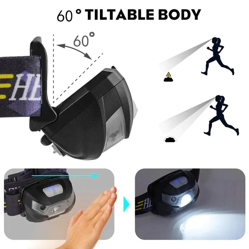 LED Rechargeable Head Torch