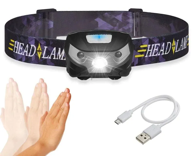 LED Rechargeable Head Torch